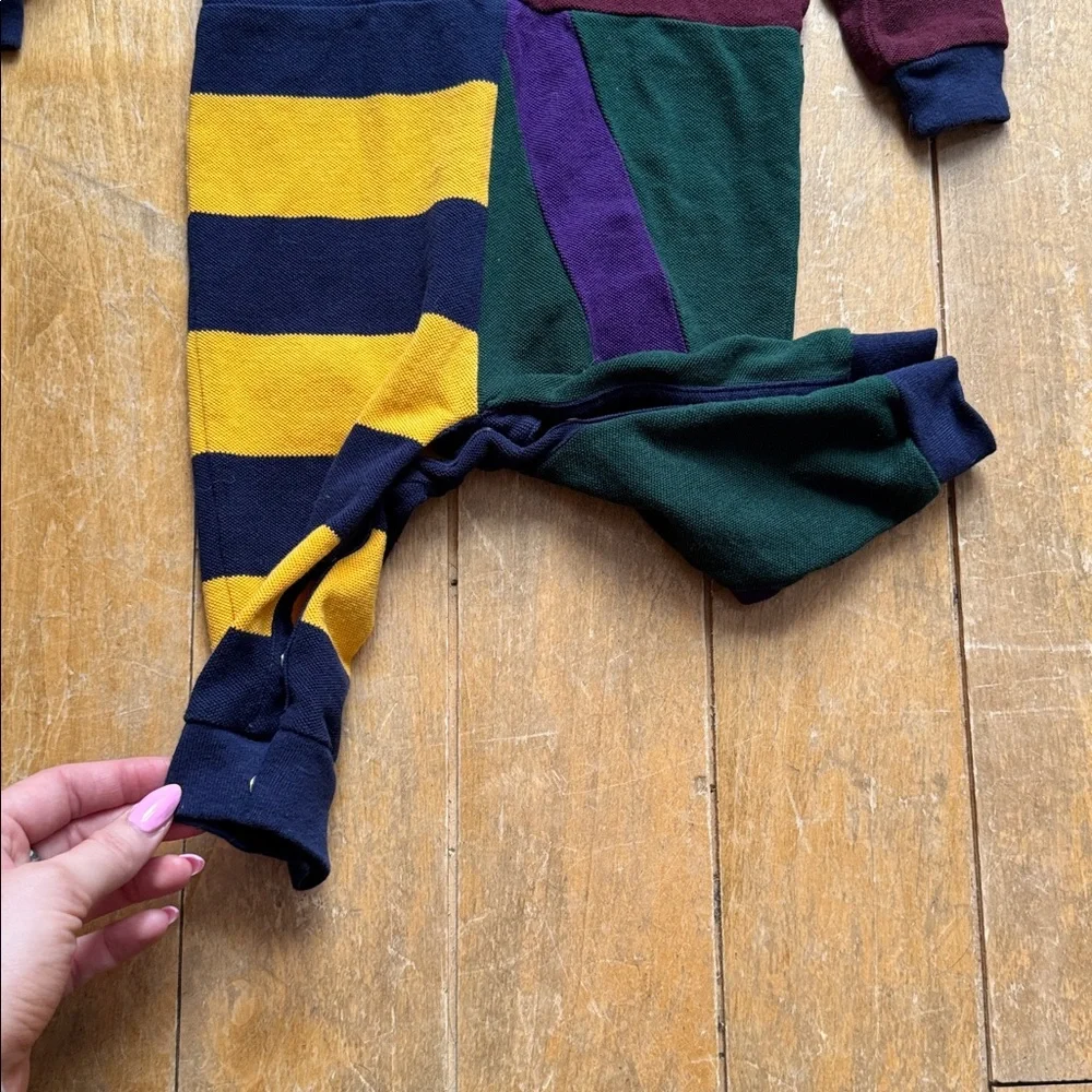 Ralph Lauren Colorblock Striped Kids One Piece 9 Months